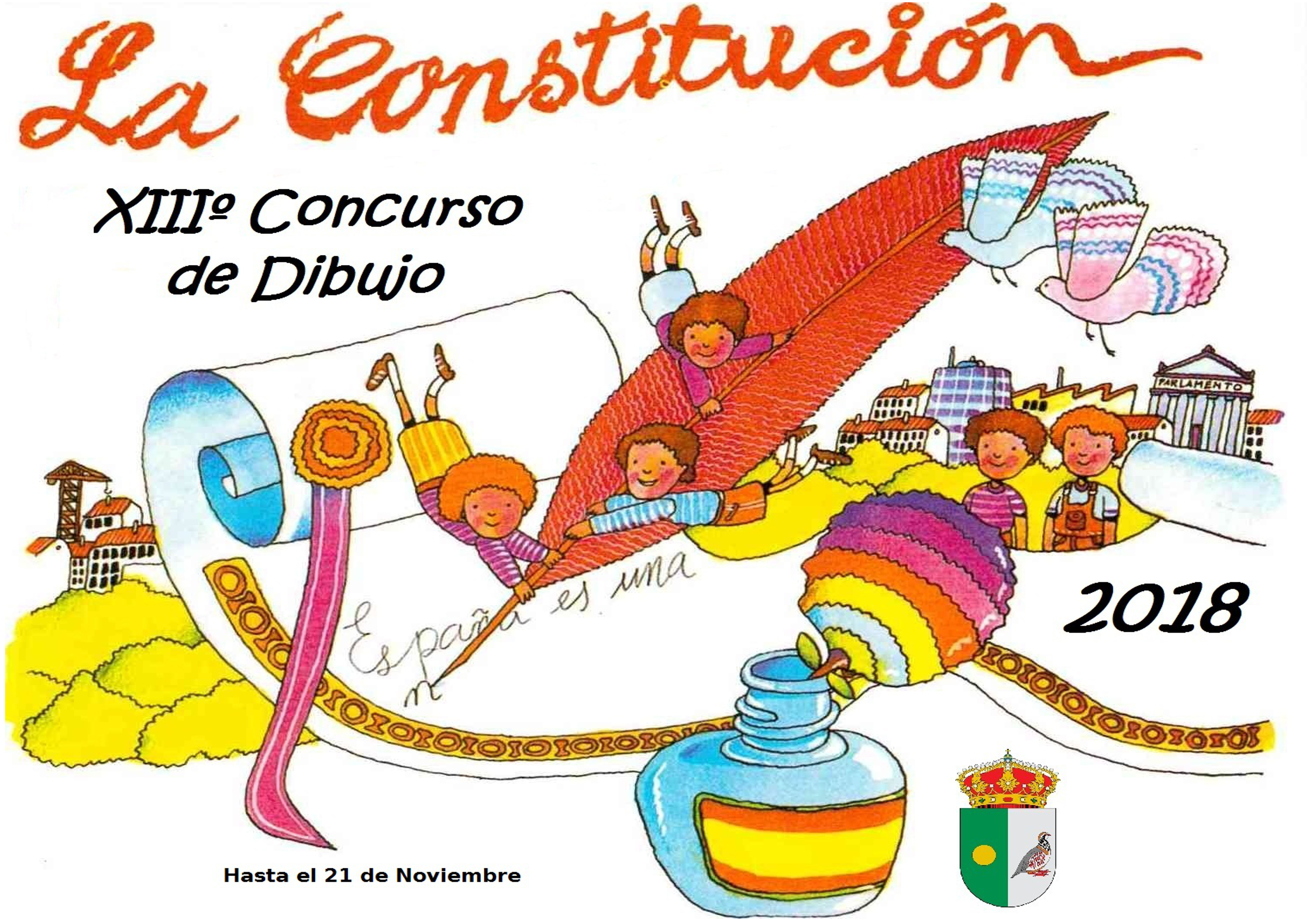 Cartel Concurso dibujo constitución