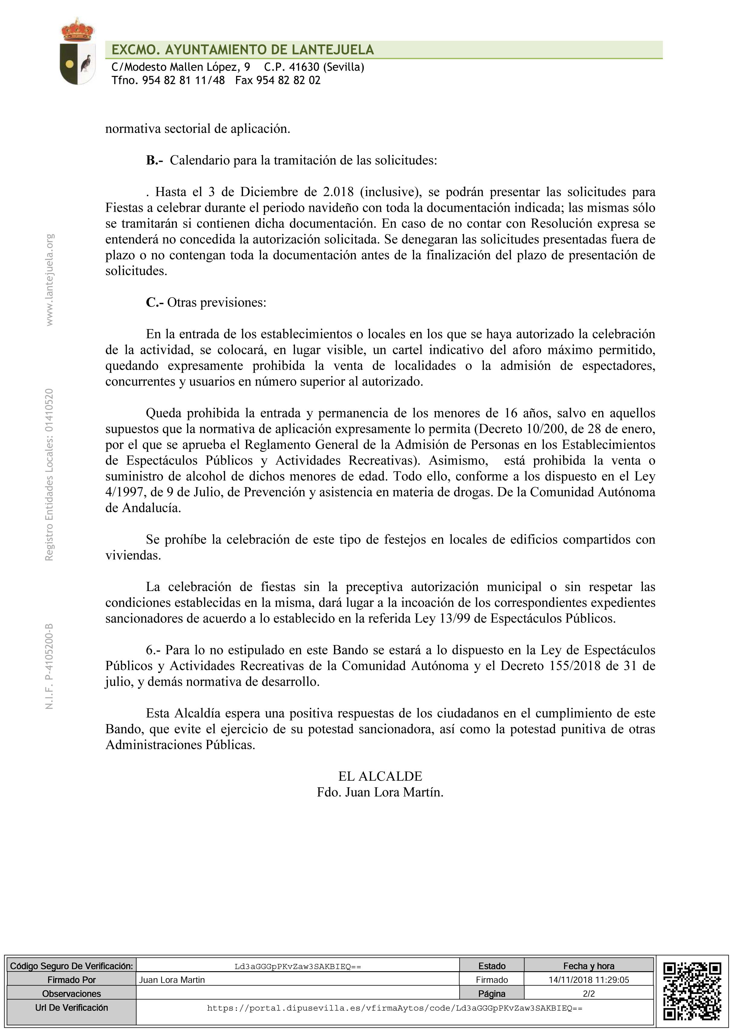 BANDO SOBRE COTILLONES Y FIESTAS NAVIDEÑAS-2