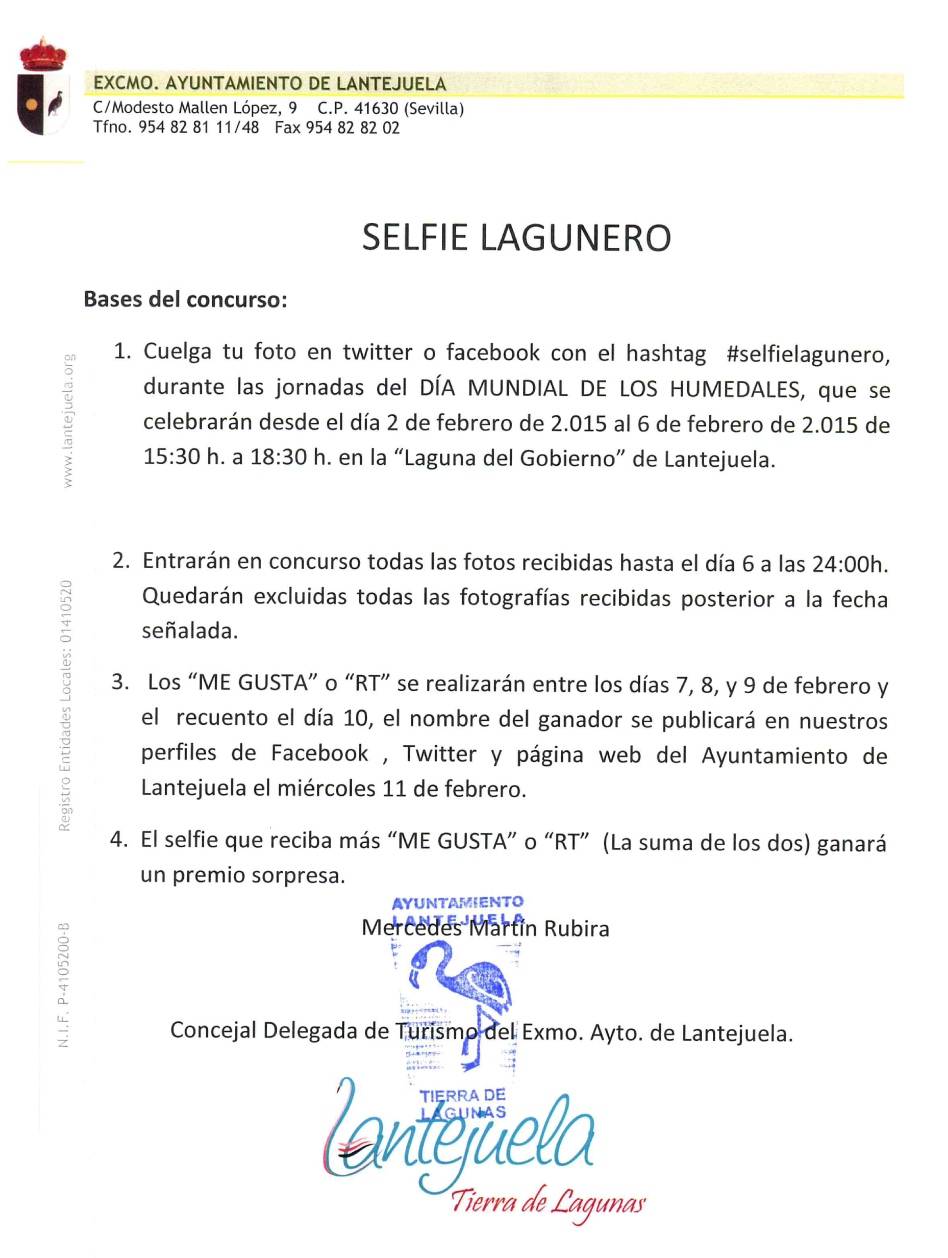 BASES concurso selfie lagunero