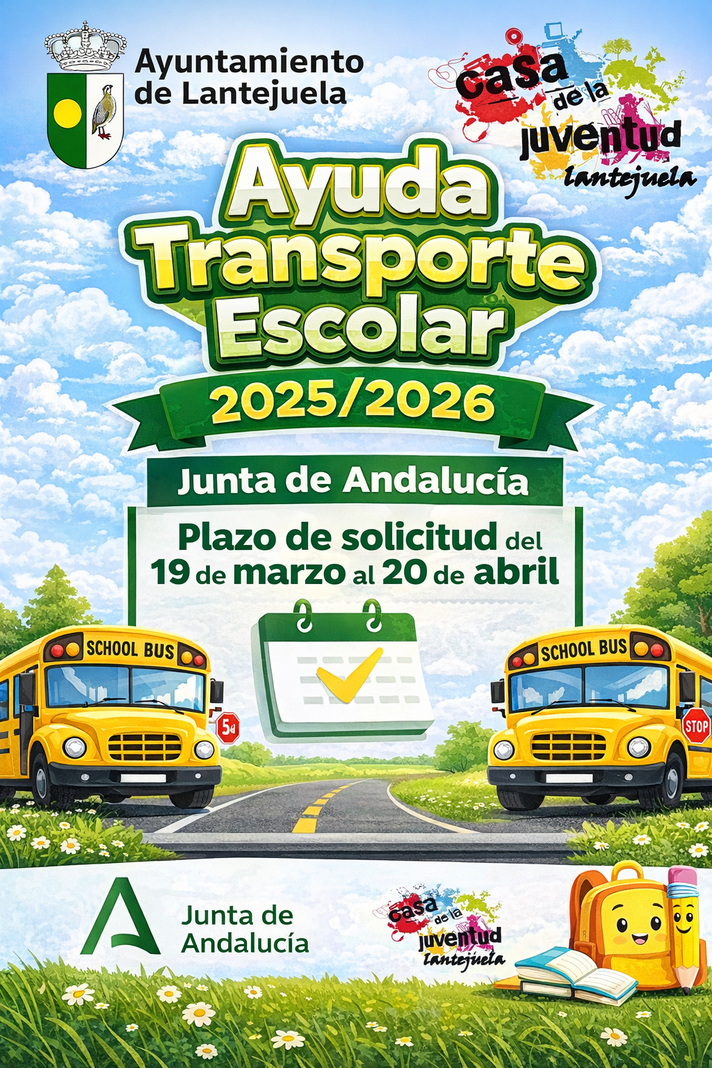 Beca transporte 25 26