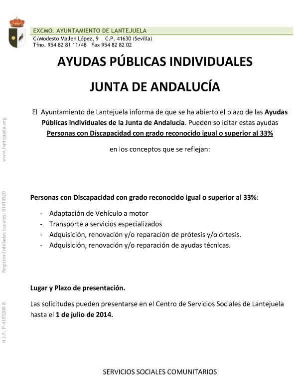 CARTEL AYUDAS