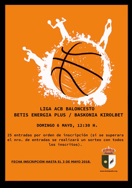 CARTEL BALONCESTO 6 MAYO