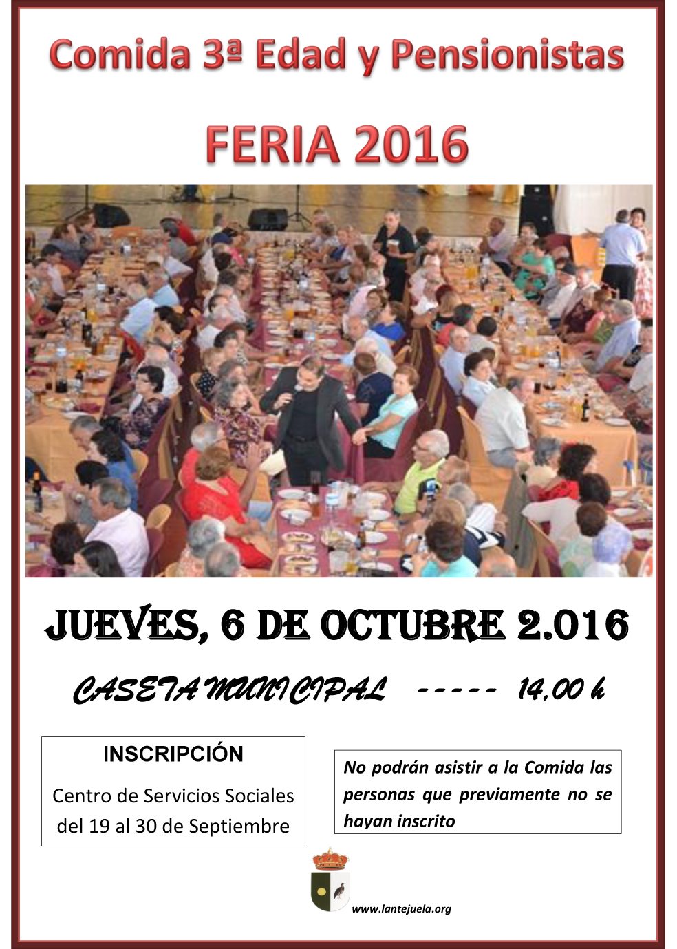CARTEL COMIDA DE FERIA