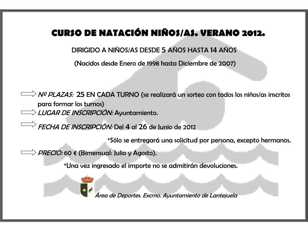 CARTEL CURSO DE NATACIÓN NIÑOS-1