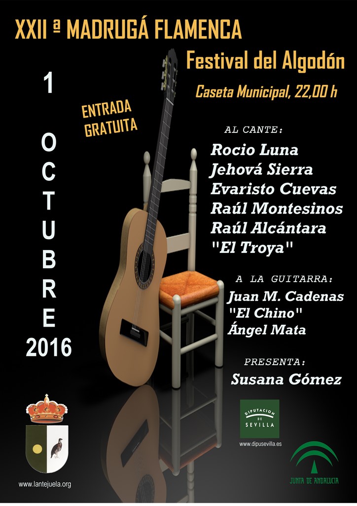 CARTEL MADRUGA FLAMENCA 2016