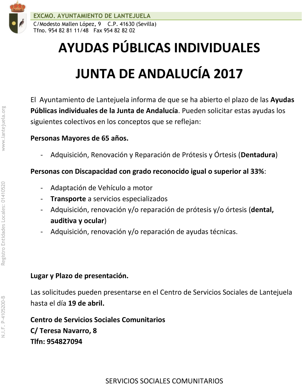 CARTEL PUBLICAS 2017