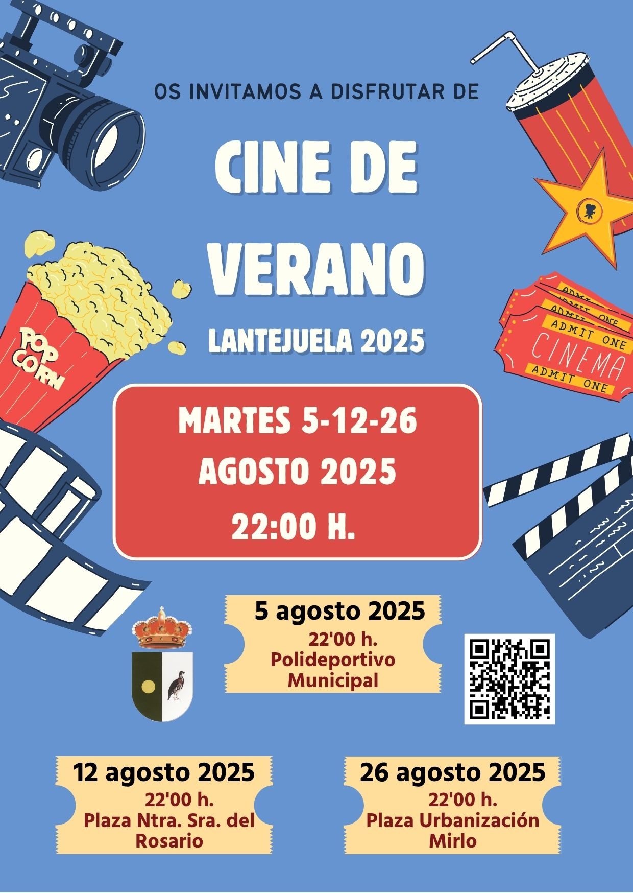 Cartel Cine de verano 2025