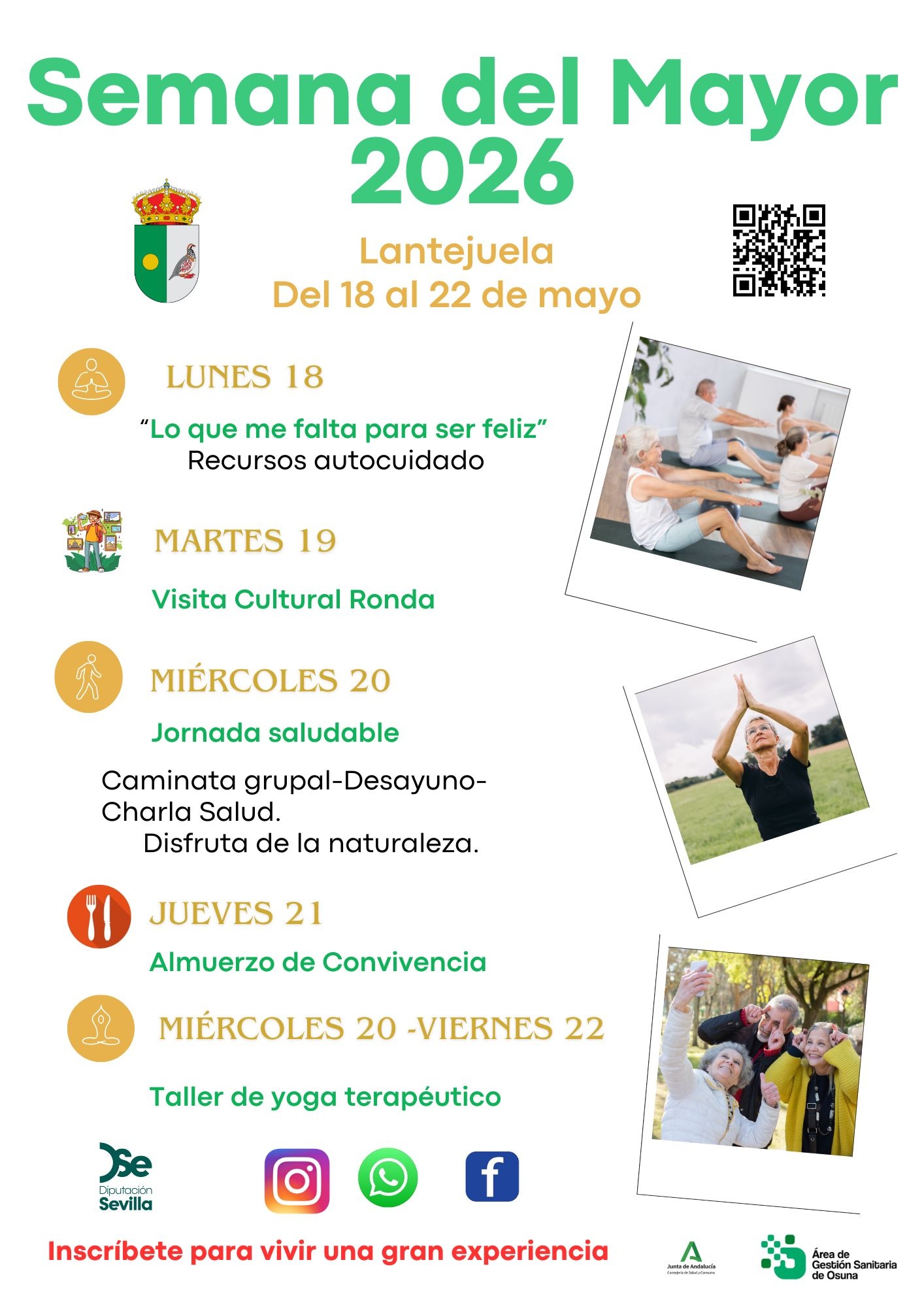 Cartel Semana del mayor 2026