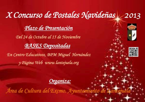 Cartel Concurso postales