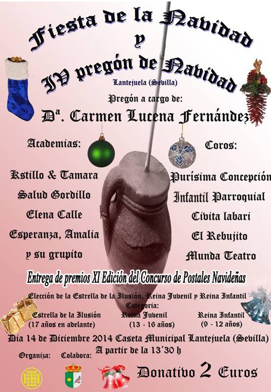 Cartel fiesta Navidad 14 diciembre definitivo