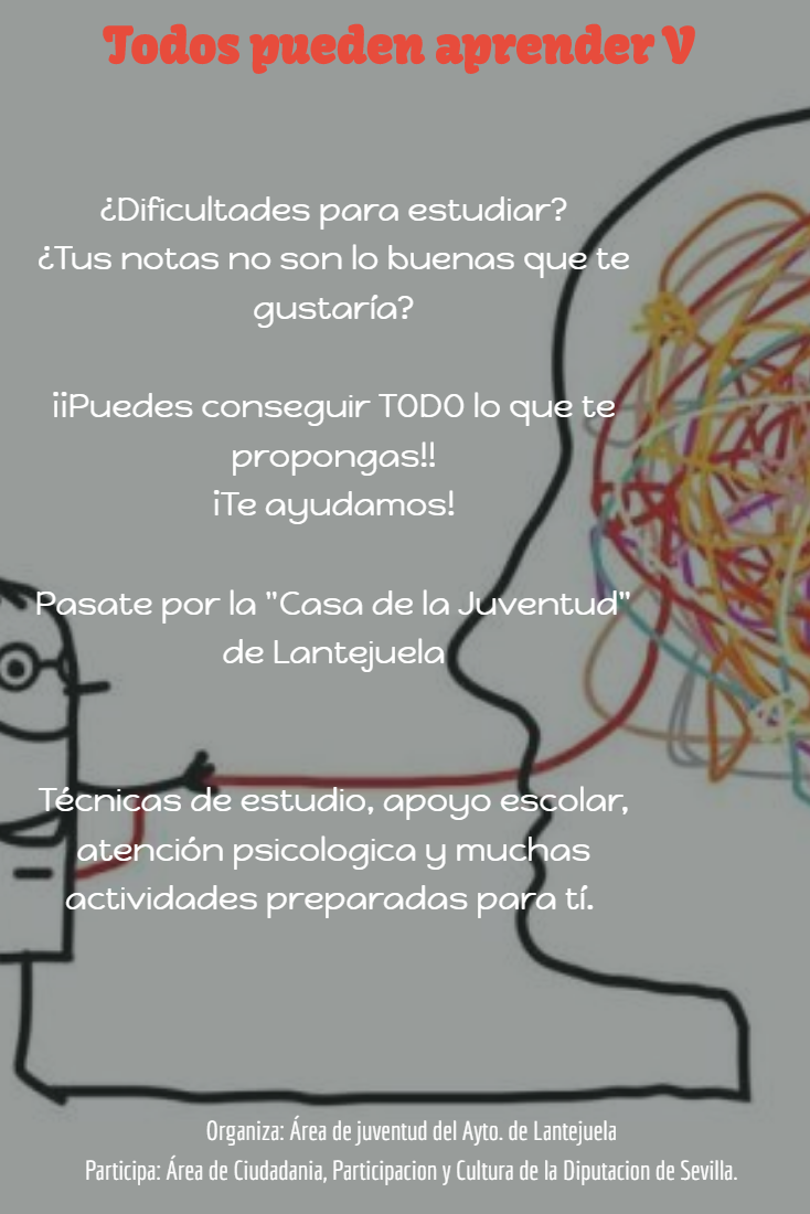Cartel Programa Todos Pueden Aprender