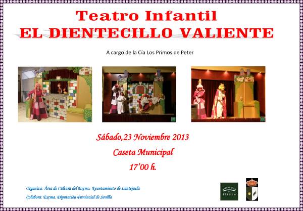 Cartel teatro infantil
