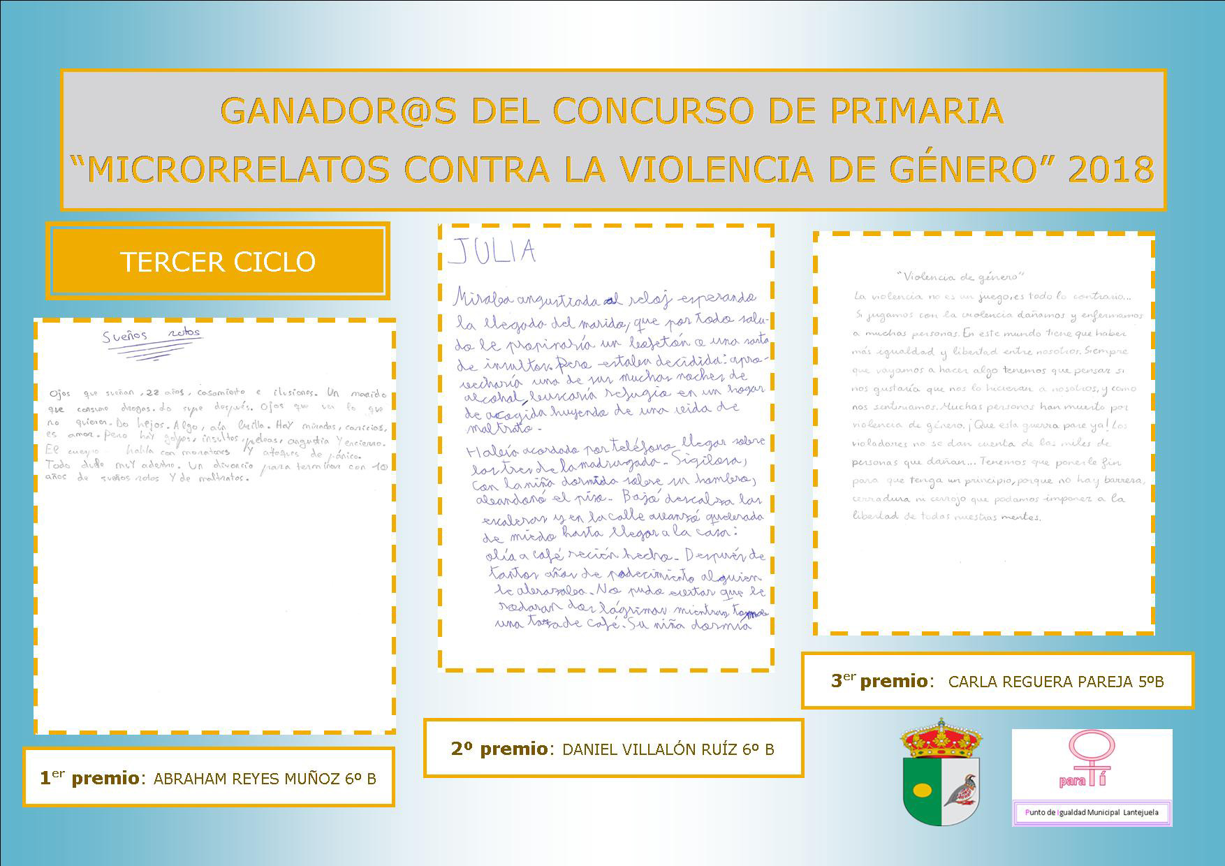 MICRORRELATOS 3ER CICLO 2018