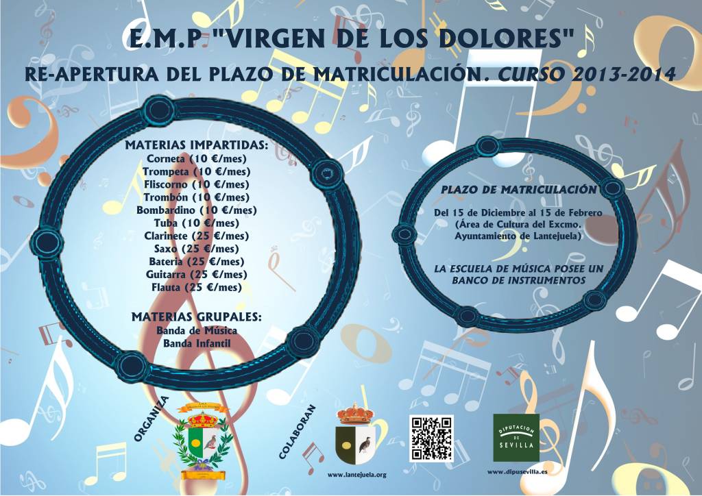 NUEVAS MATRICULAS E.M.P VIRGEN DE LOS DOLORES VALIDO