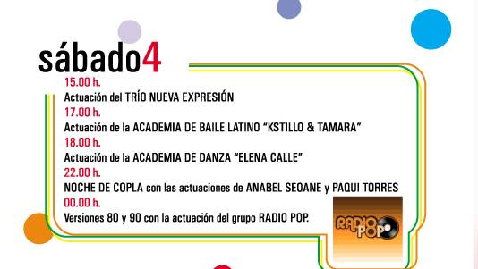 PROGRAMACIÓN SABADO