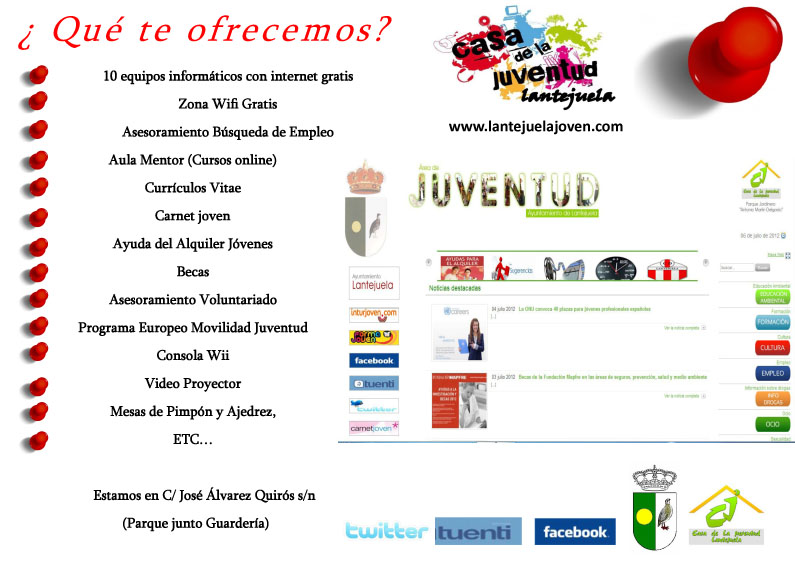 Publicación Casa de la Juventud