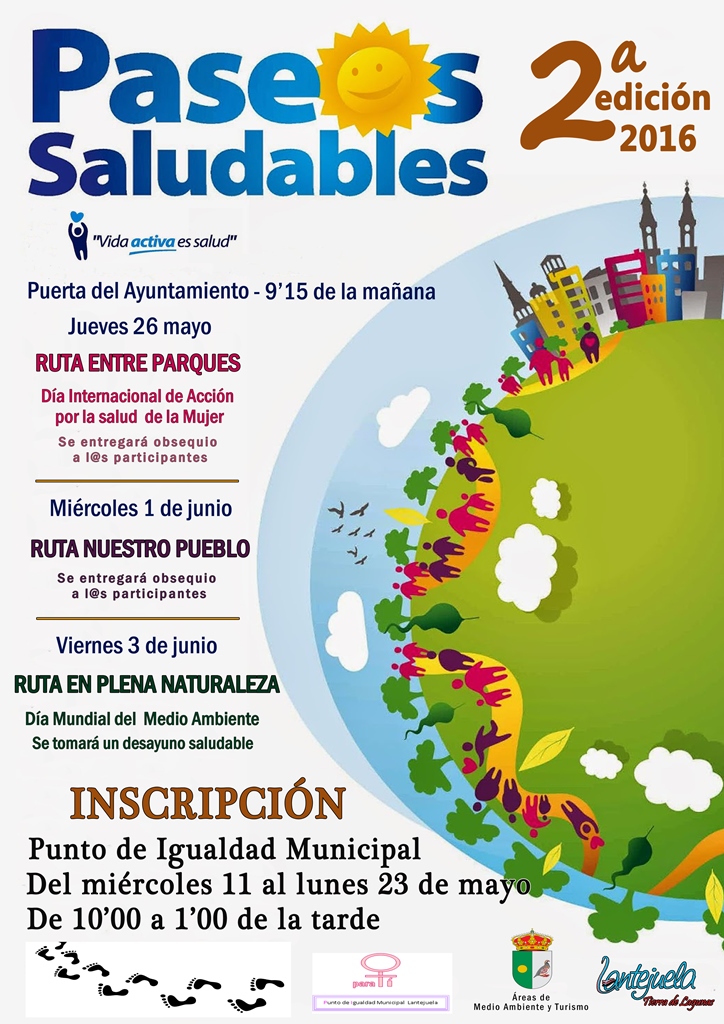 Reducido Cartel II Rutas Saludables
