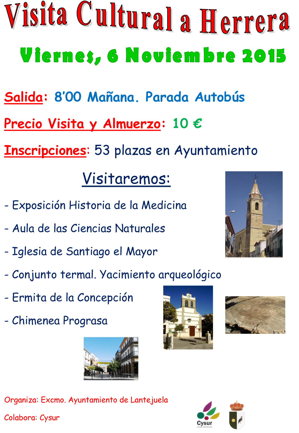 VISITA CULTURAL A HERRERA