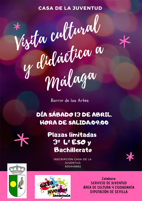 Visita cultural y didáctica a Málaga