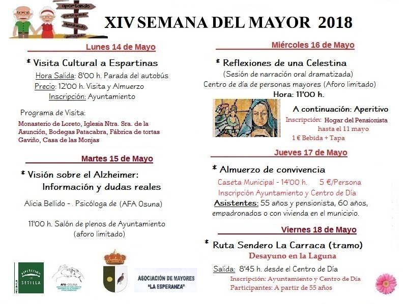 XIV Semana del mayor 2018