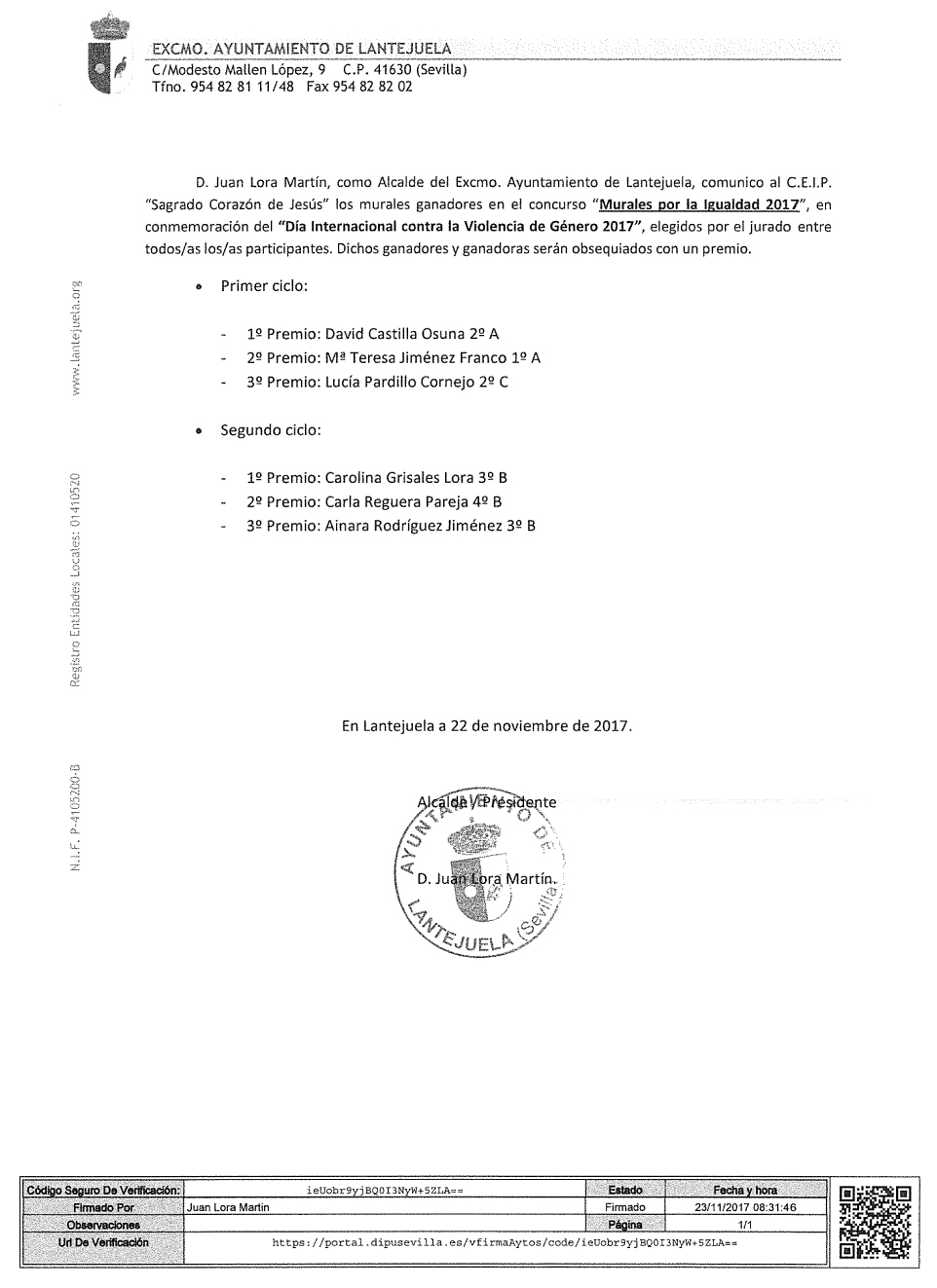 acta ganadores murales 2017