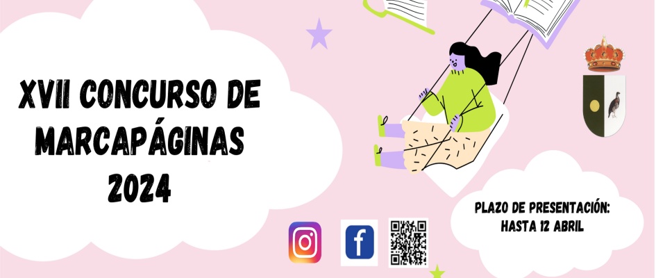 cartel XVII Concurso marcapáginas 2024