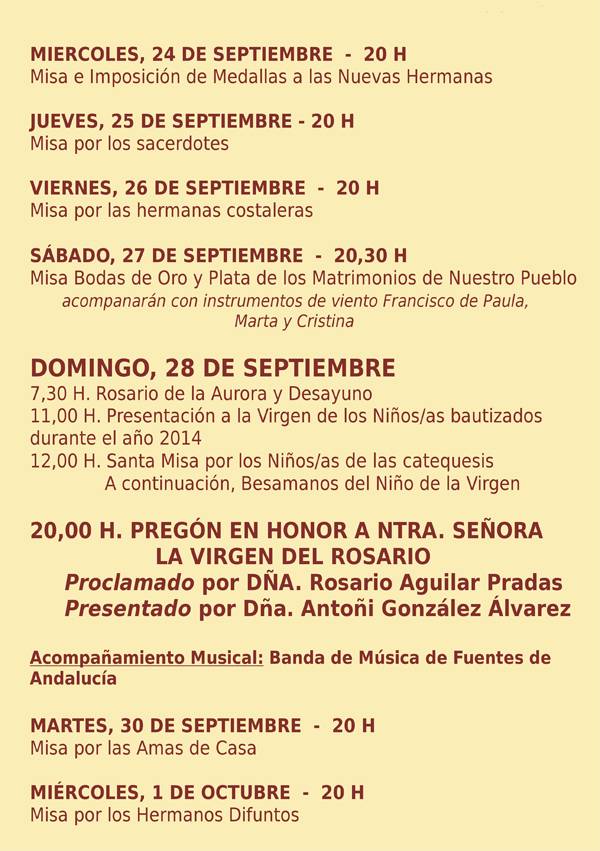 díptico virgen del rosario