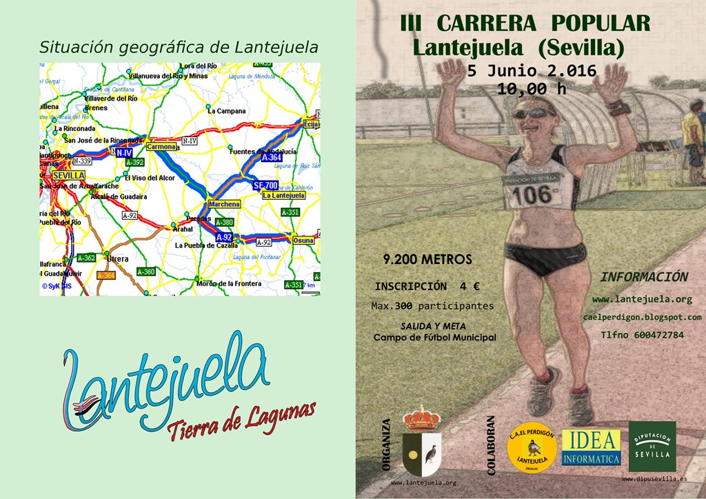 exterior diptico III Carrera Popular