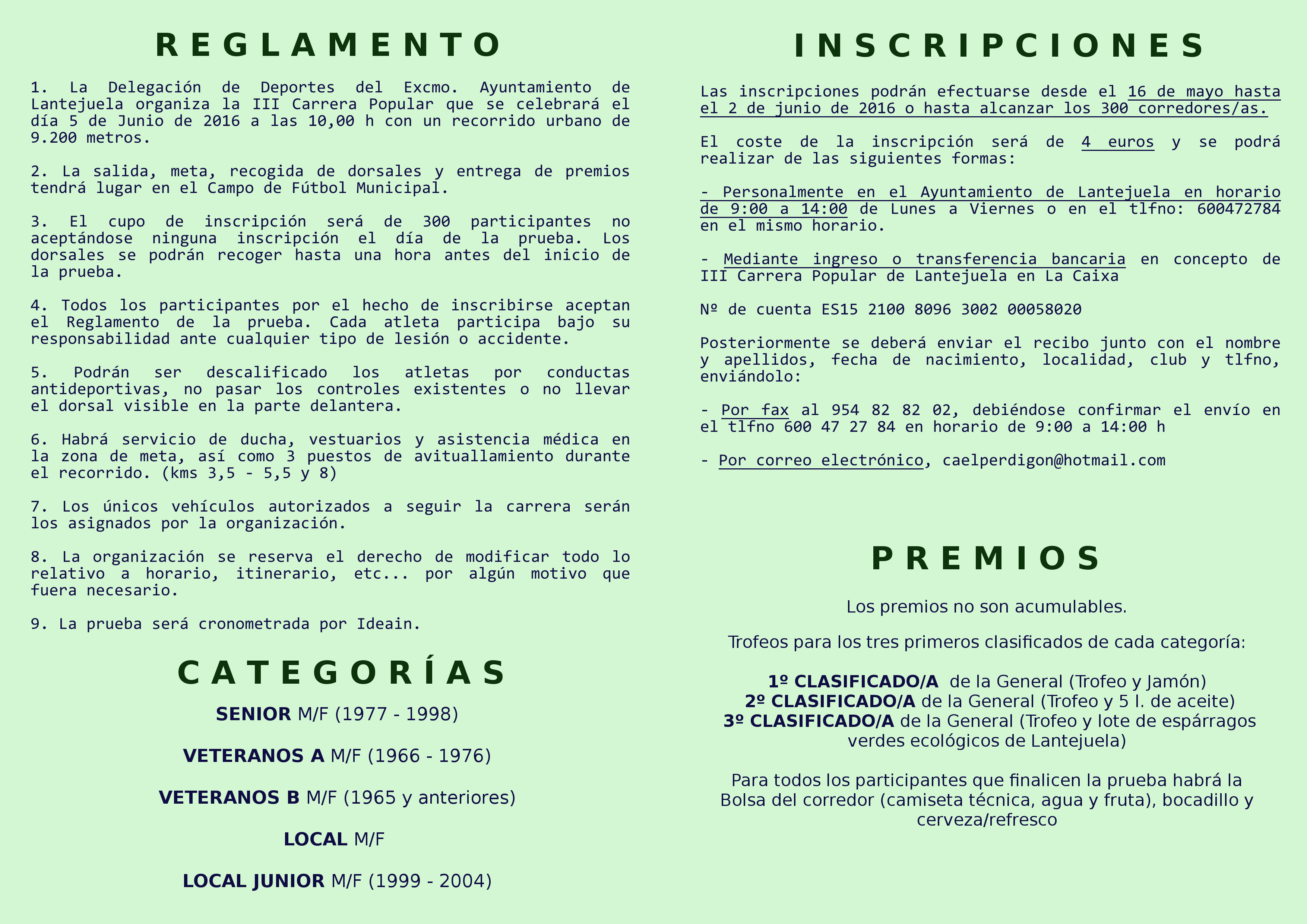 interior diptico III Carrera Popular