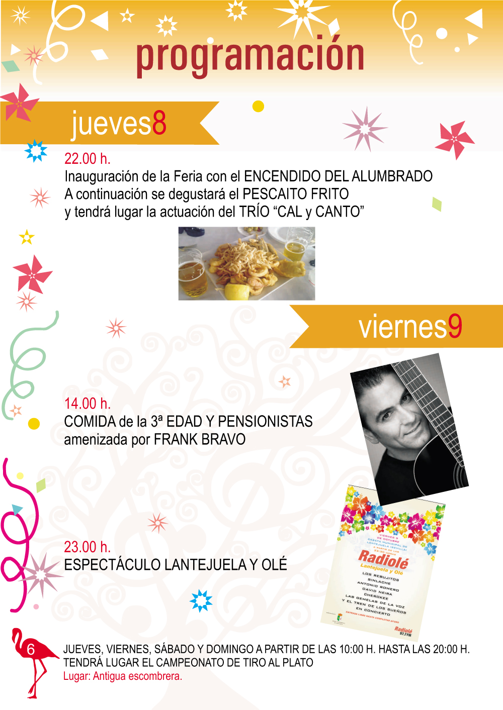 programación jueves y viernes