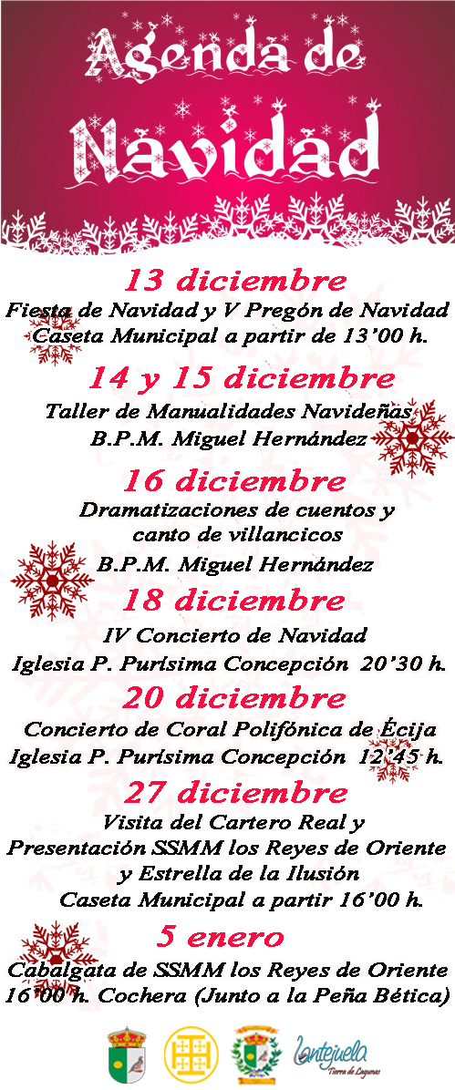 programación navideña