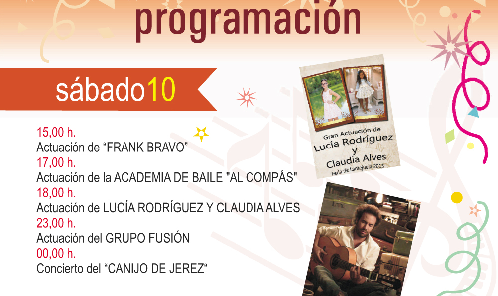 programación sábado feria